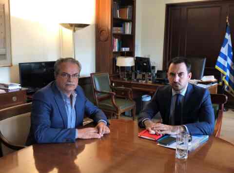 Πιστώσεις για τέσσερα έργα στον Πλατανιά, ζήτησε ο Γ.Μαλανδράκης από τον νέο υπουργό Εσωτερικών