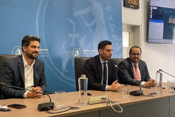 Κωνσταντίνος Κυρανάκης: «Από το 2025 η Ελλάδα θα έχει Κτηματολόγιο» – Στο Δημαρχείο Χανίων, ο υφυπουργός Ψηφιακής Διακυβέρνησης